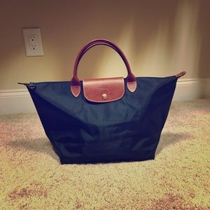 Longchamp Le Pliage Top-Handle Medium Tote